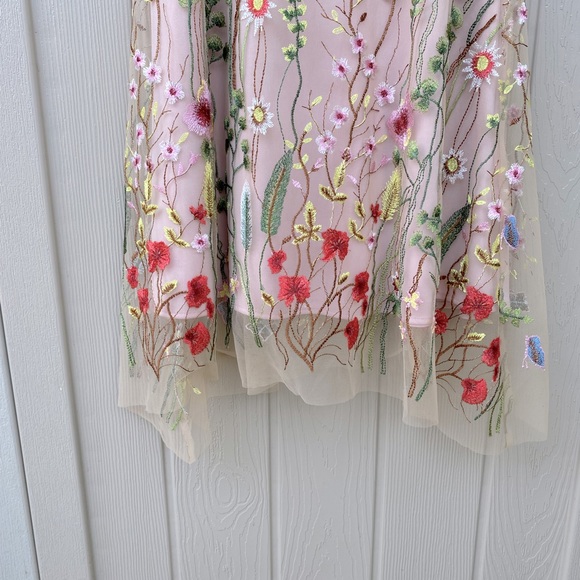 Anthropologie x Eva Franco Waverly Garden Embroidered Skirt - Picture 6 of 11